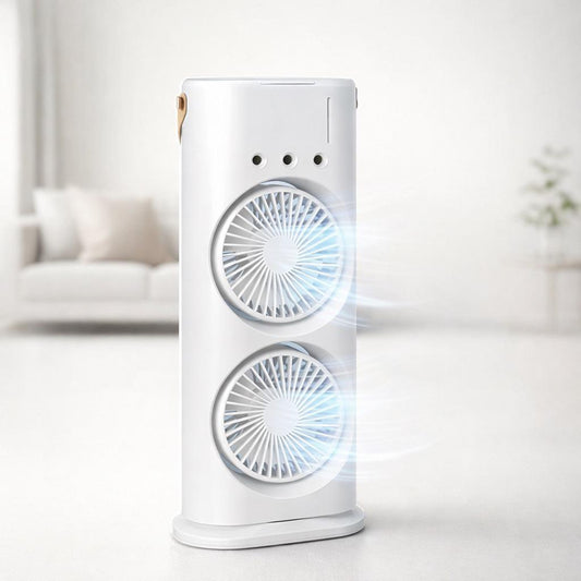 Portable Dual Fan Air Cooler